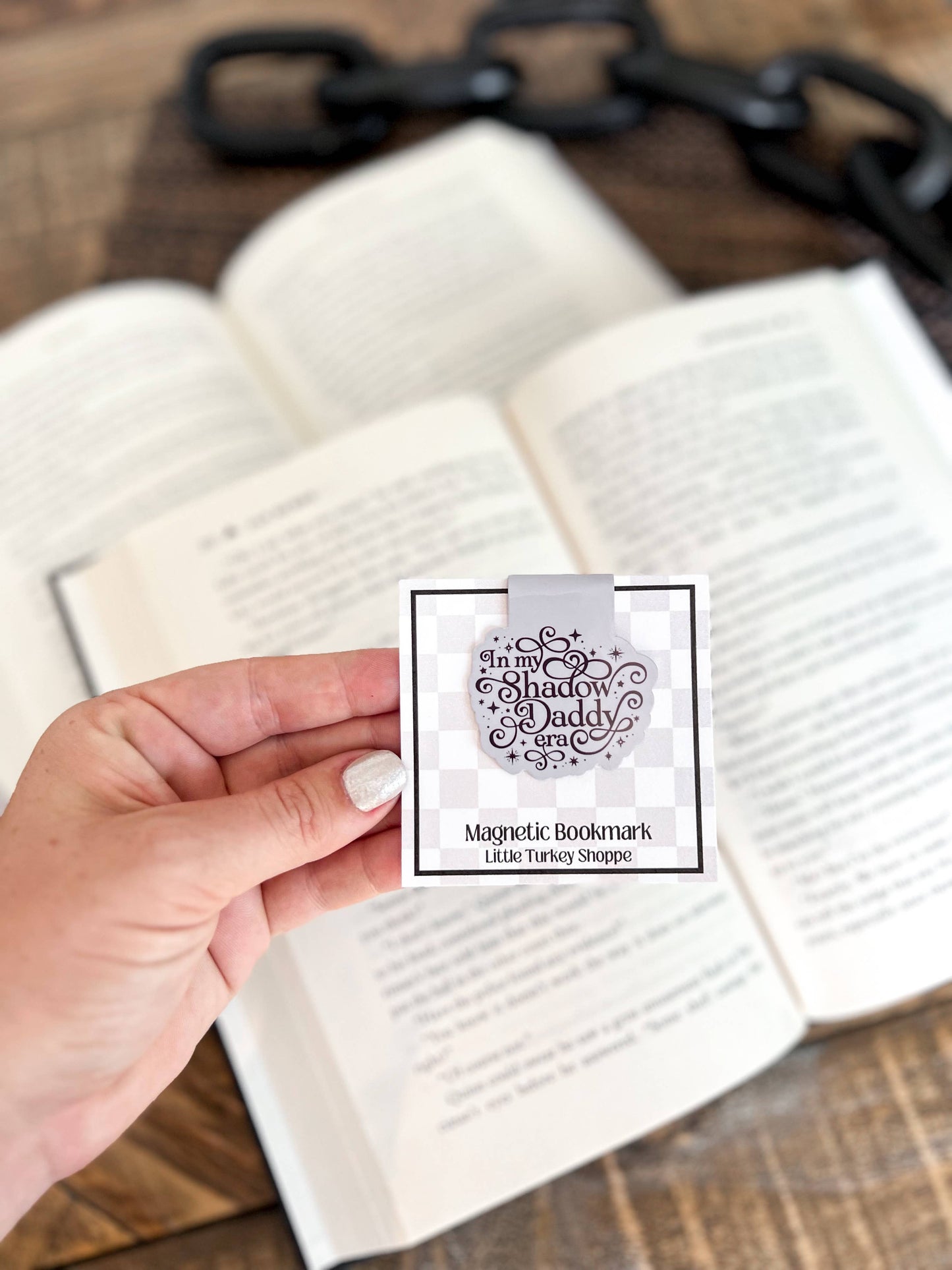 In My Shadow Daddy Era Magnetic Bookmark