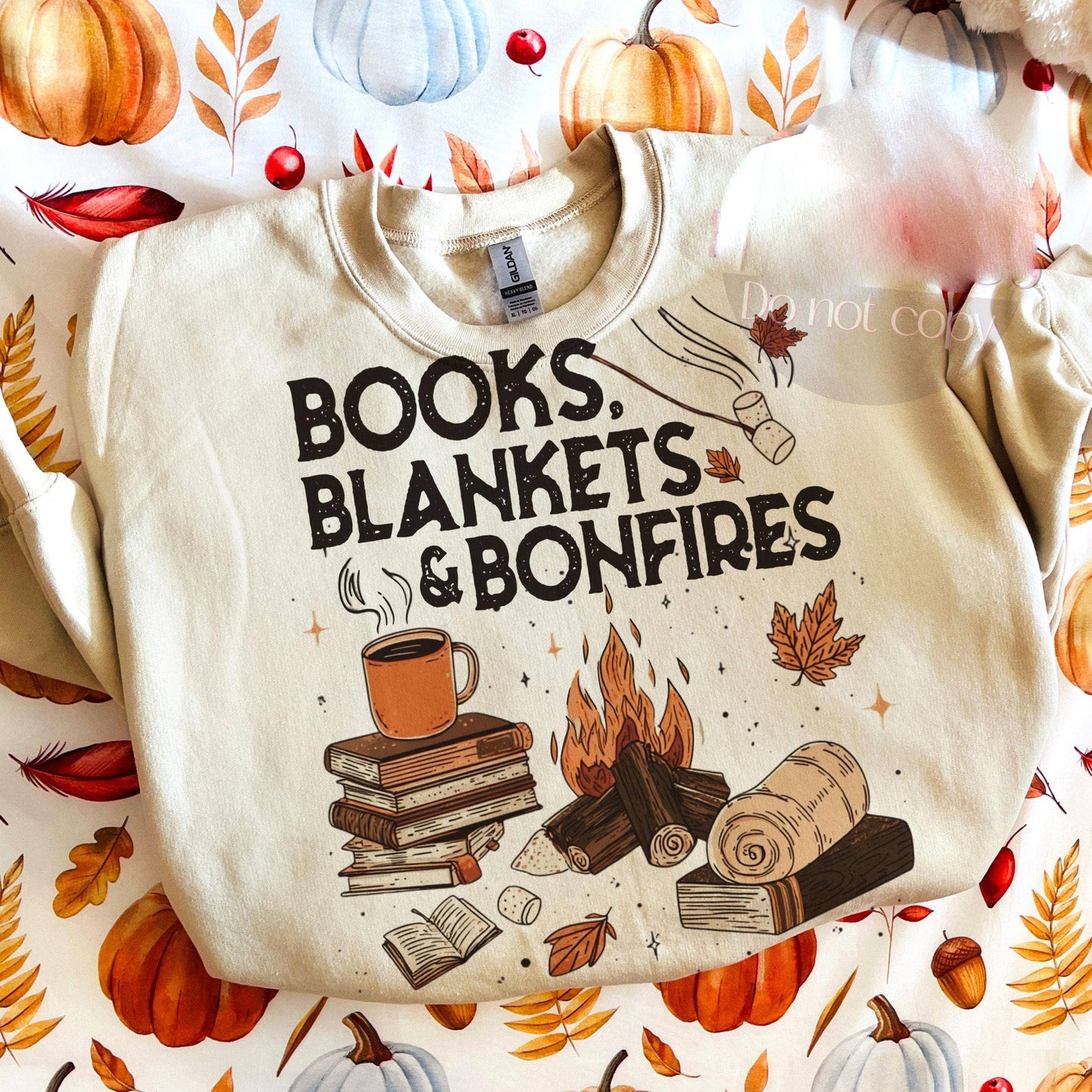 Books Blankets Bonfires Shirt