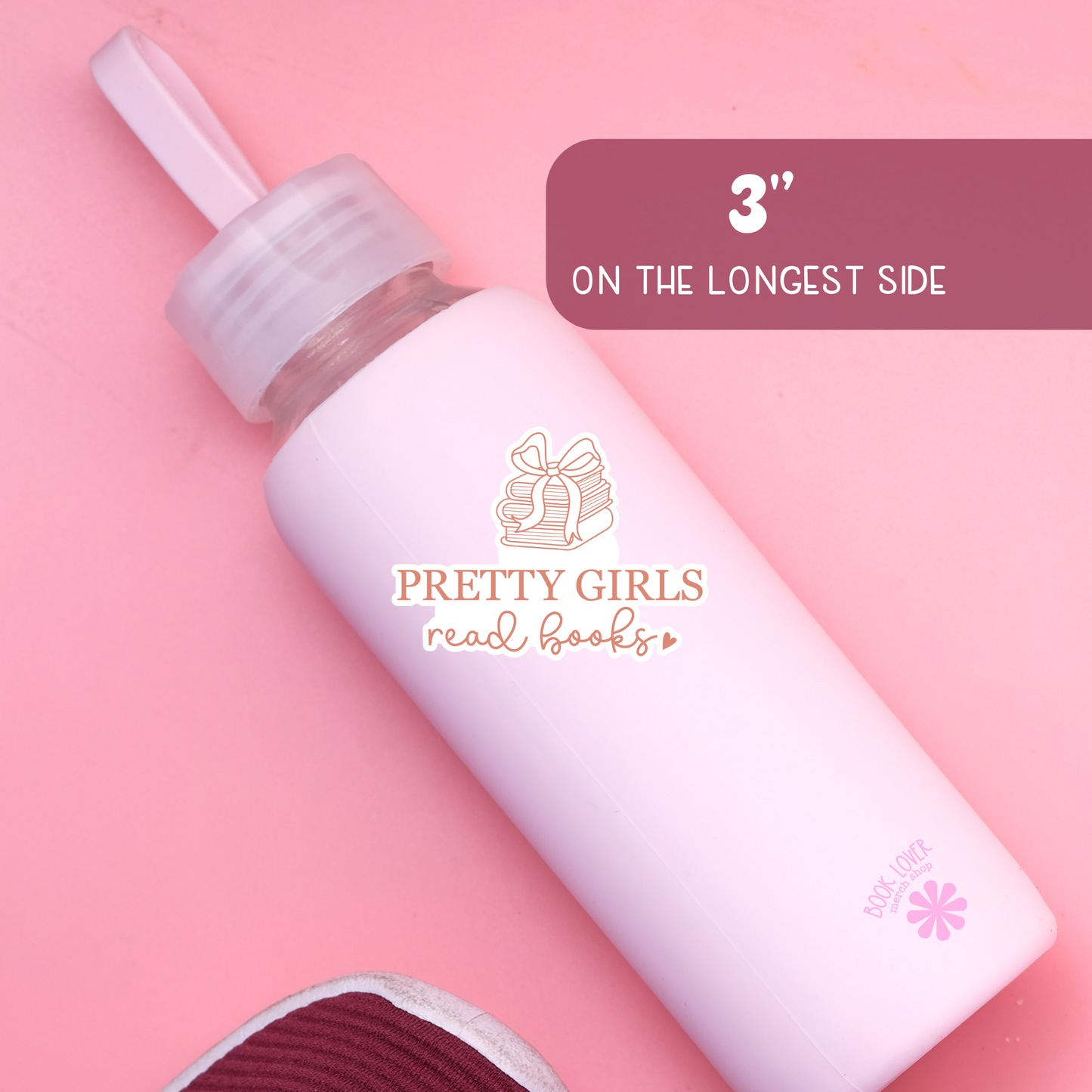 Pretty Girls Read Books Stickers / Bookish Merch