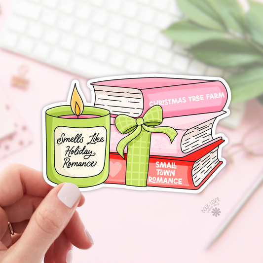 Smells Like Holiday Romance Stickers / Bookish Stickers