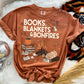 Books Blankets Bonfires Shirt