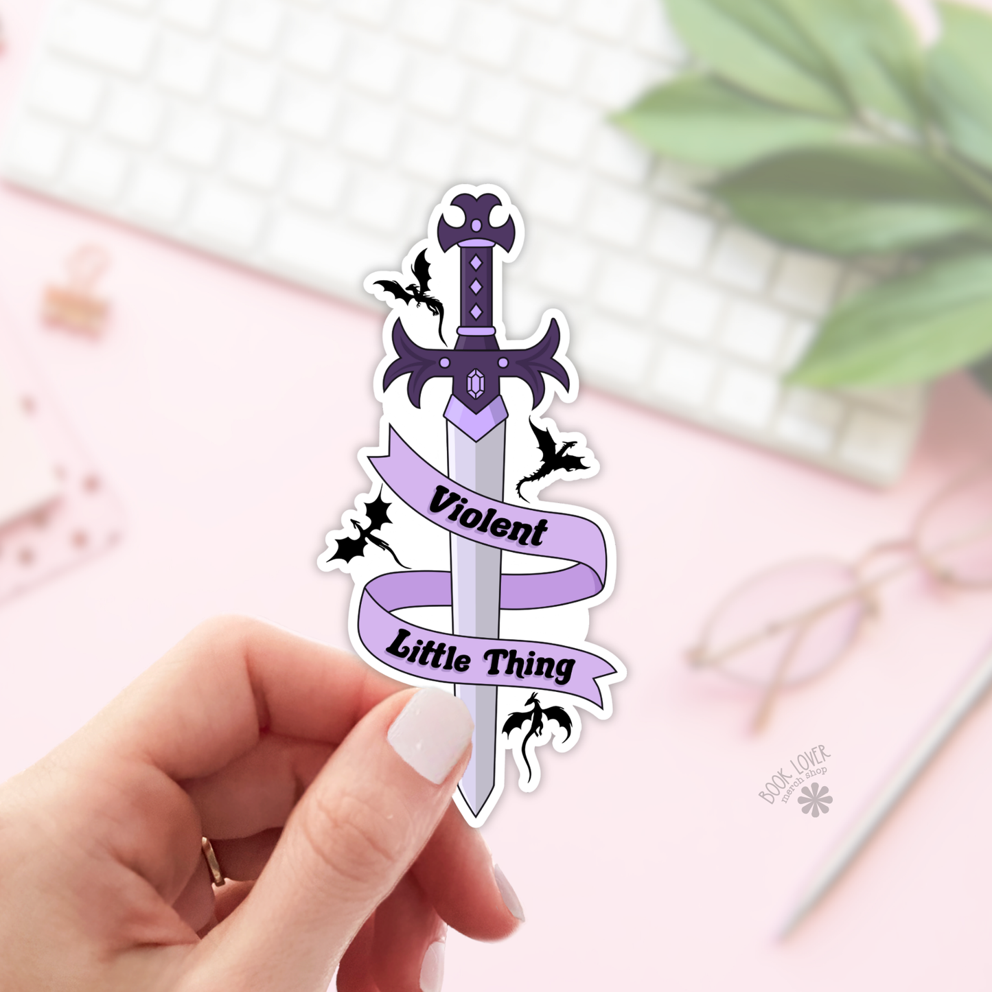 Violent Little Thing Stickers / Bookish Stickers