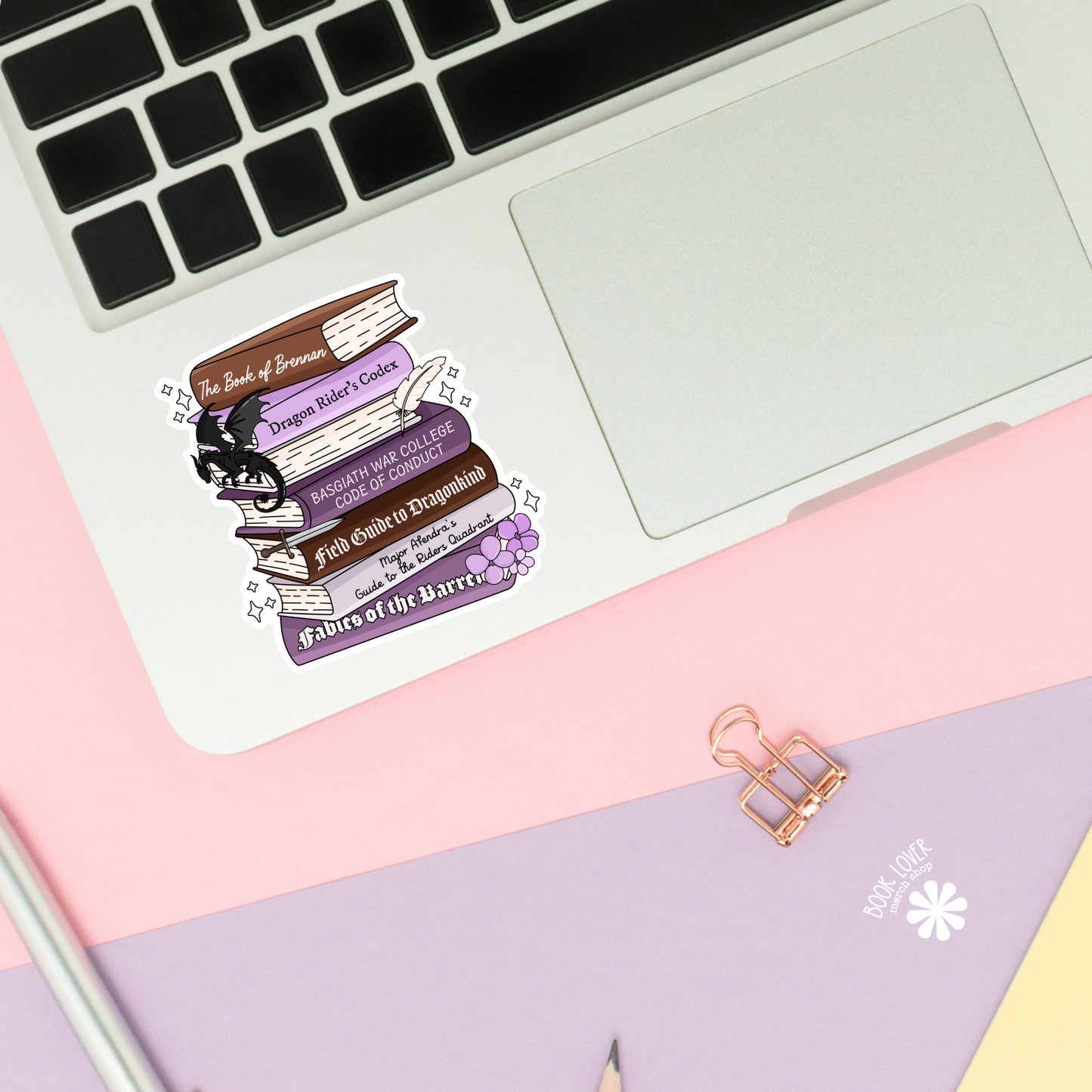 Dragon Books Stickers / Fourth Wing Bookish Stickers