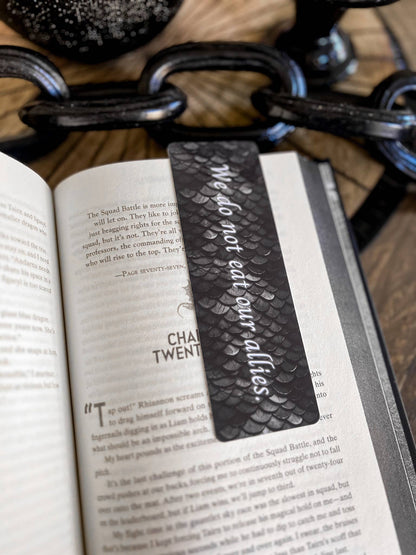 Tairn Quote Bookmark, Fourth Wing, Iron Flame