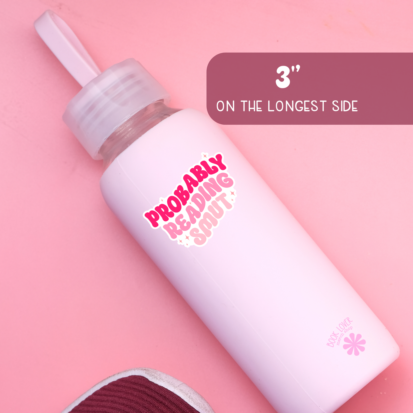 Probably Reading Smut Sticker / Bookish Stickers