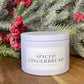 Spiced Gingerbread - 8oz Matte White Jar Soy Wax Candle
