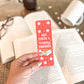 Santa Hot Chocolate Bookmarks, Christmas Bookmark