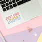 Just One More Chapter Stickers / Bookish Stickers