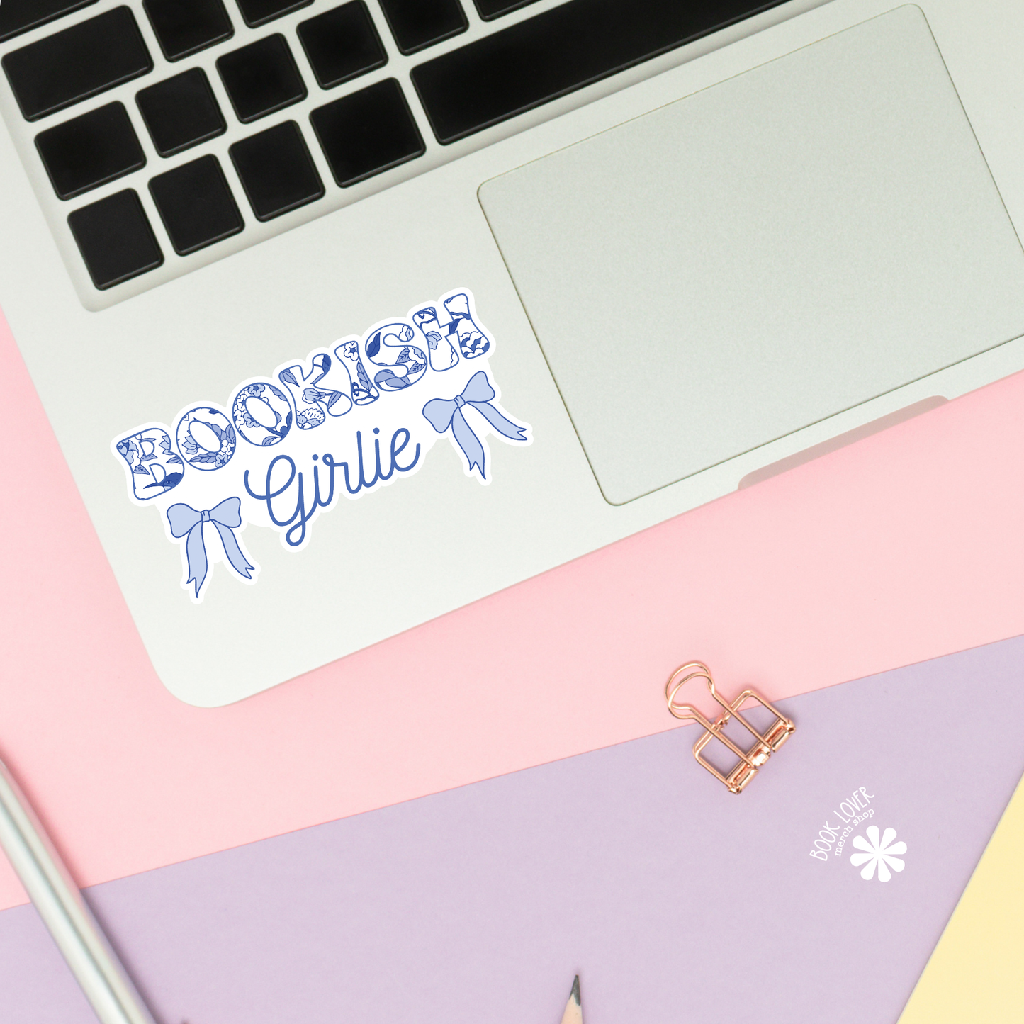 Chinoiserie Bookish Girlie Stickers / Coquette Bow Bookish